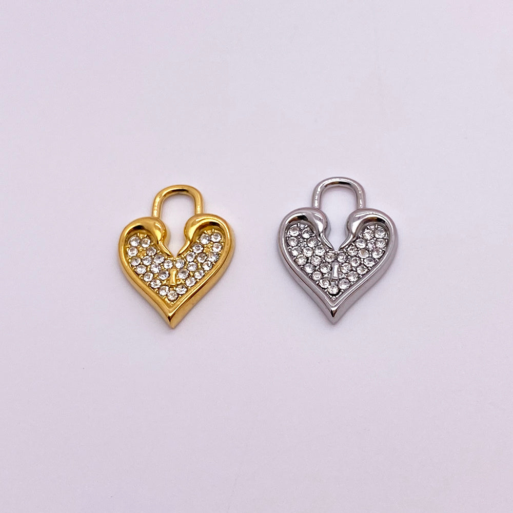 5452 Heart charm