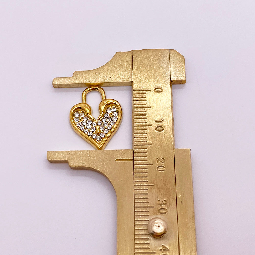 5452 Heart charm