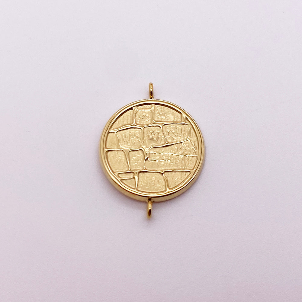 1913 Leaf's veins charm
