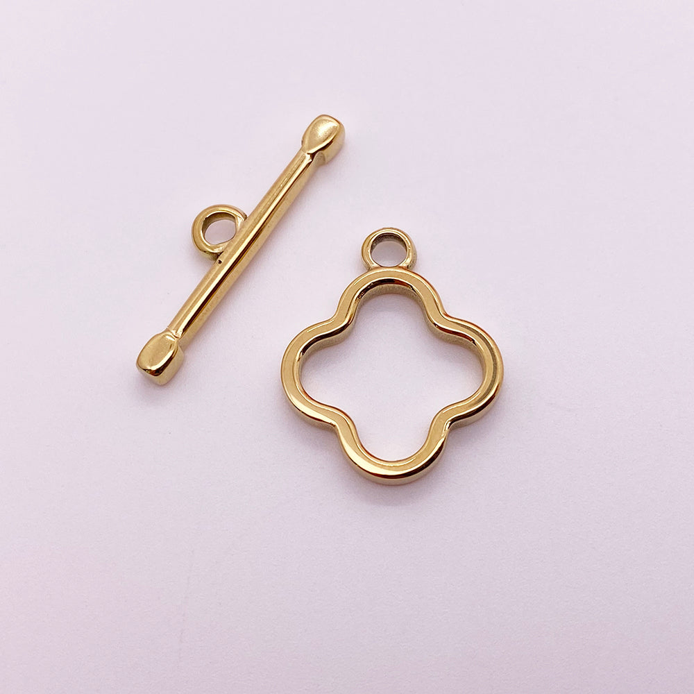 3157 Four leaf clover clasp