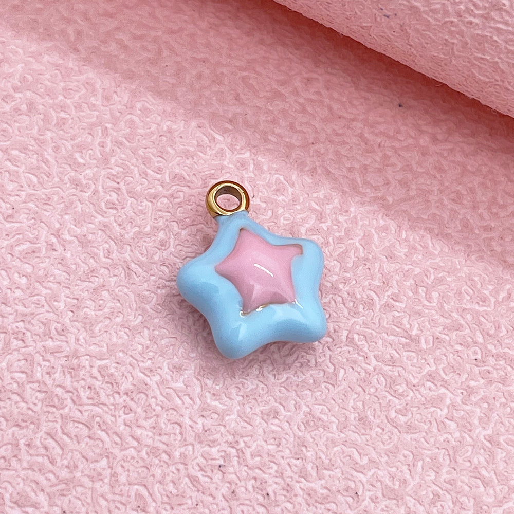 51320 Enamel star charm