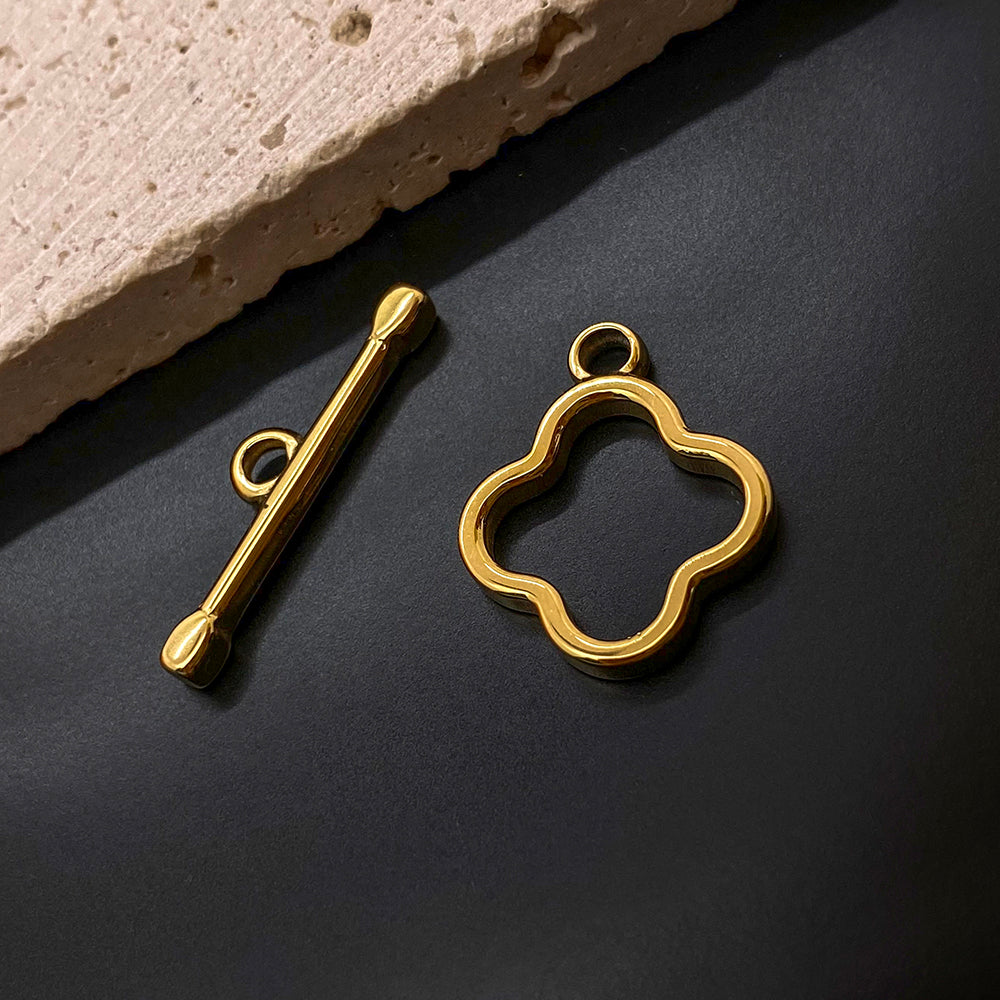 3157 Four leaf clover clasp
