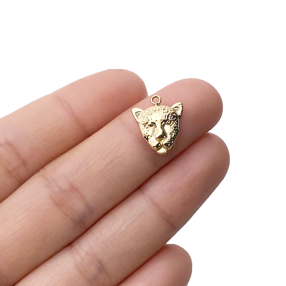 1308 Leopard charm
