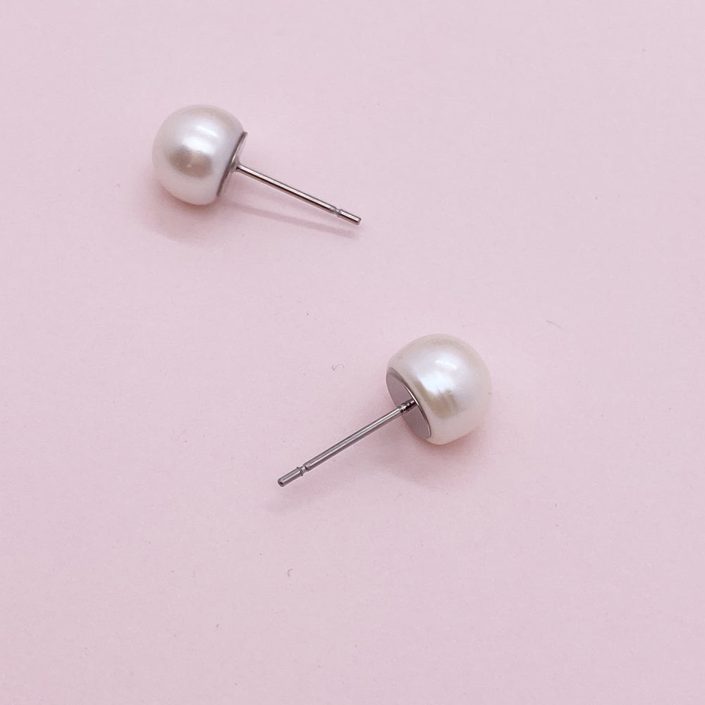 1Pair S925 Sterling sliver earring stud
