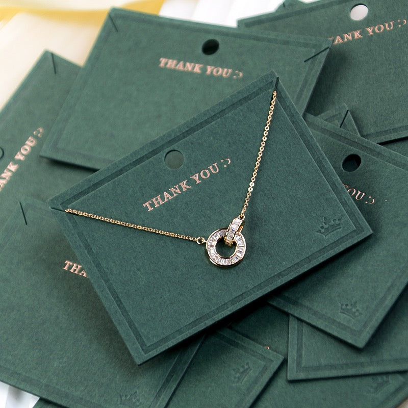 50PCS Jewelry card for packing
