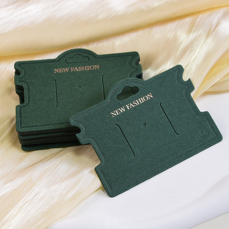 50PCS Jewelry card for packing