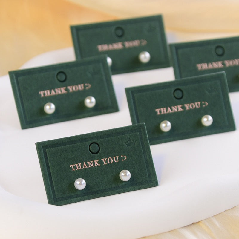 50PCS Jewelry card for packing