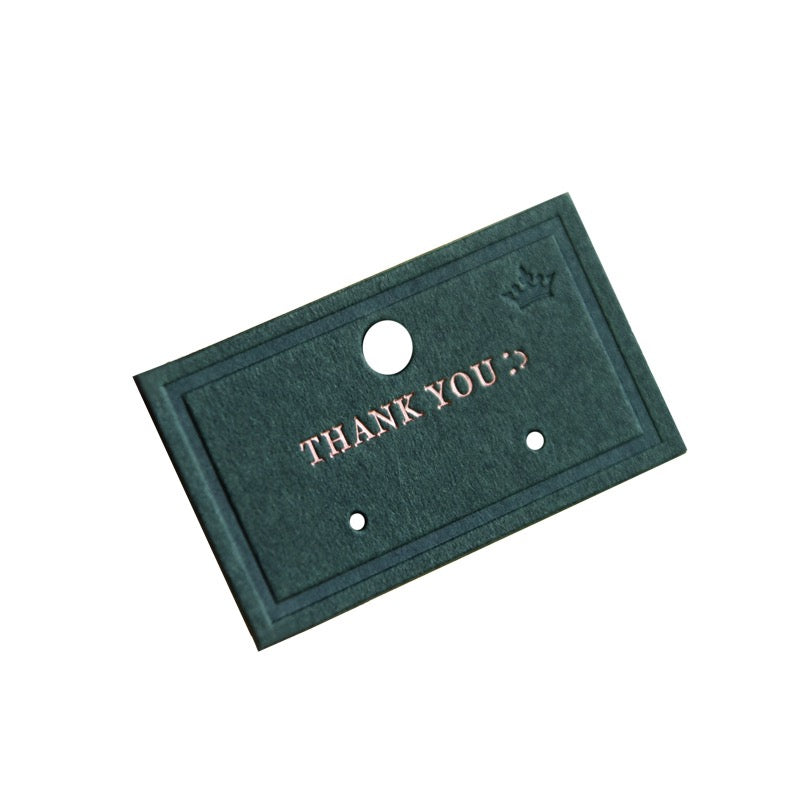 50PCS Jewelry card for packing