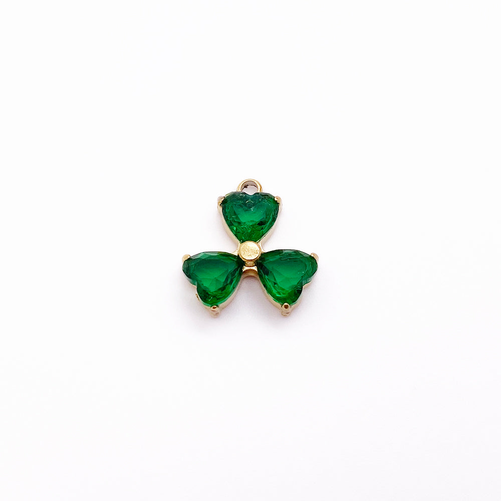 5674 zircon clover charm