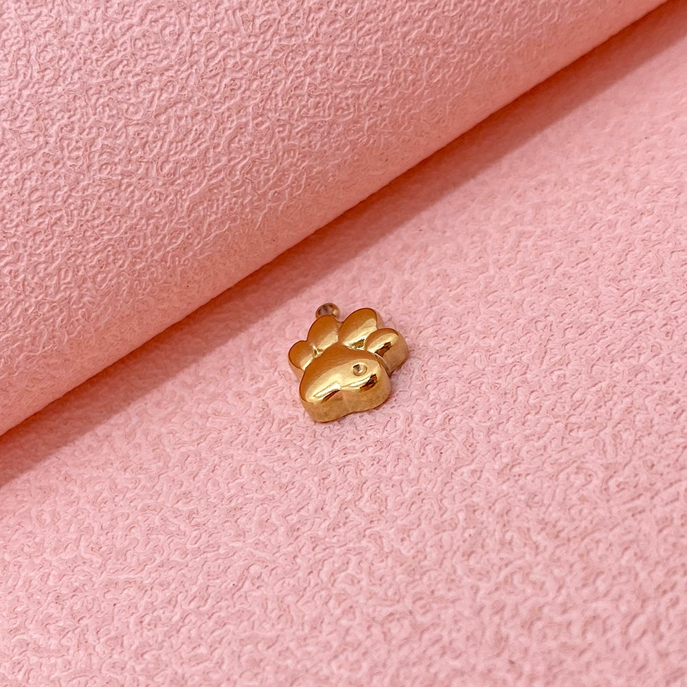 1902 Dog paw charm
