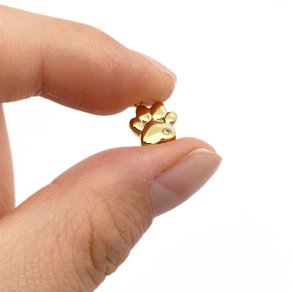 1902 Dog paw charm