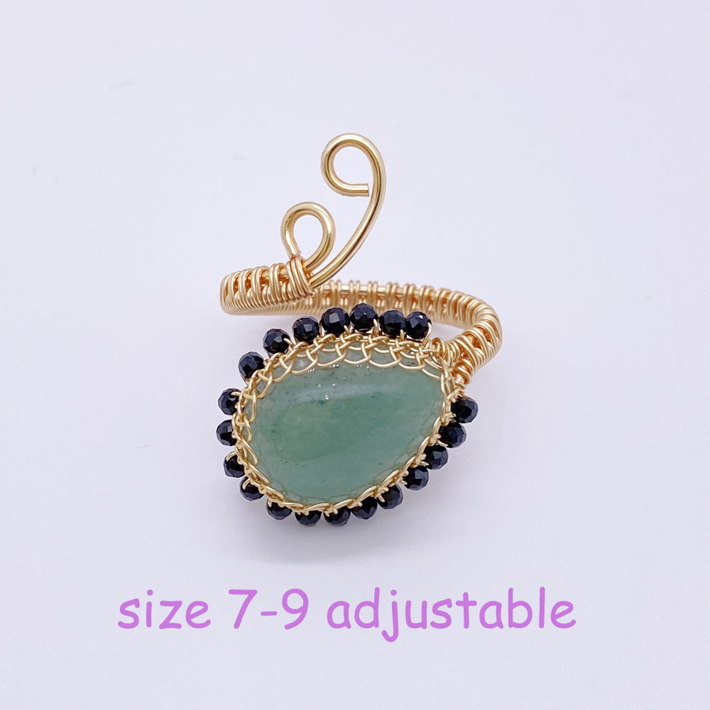 12*16mm Drop shape Oblate stone cabochon