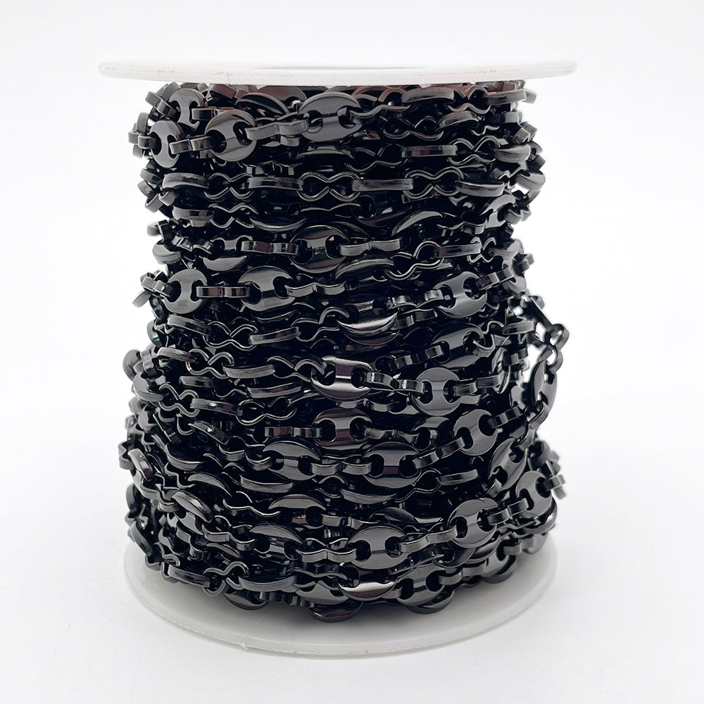 C1230 Black Coffee bean Chain