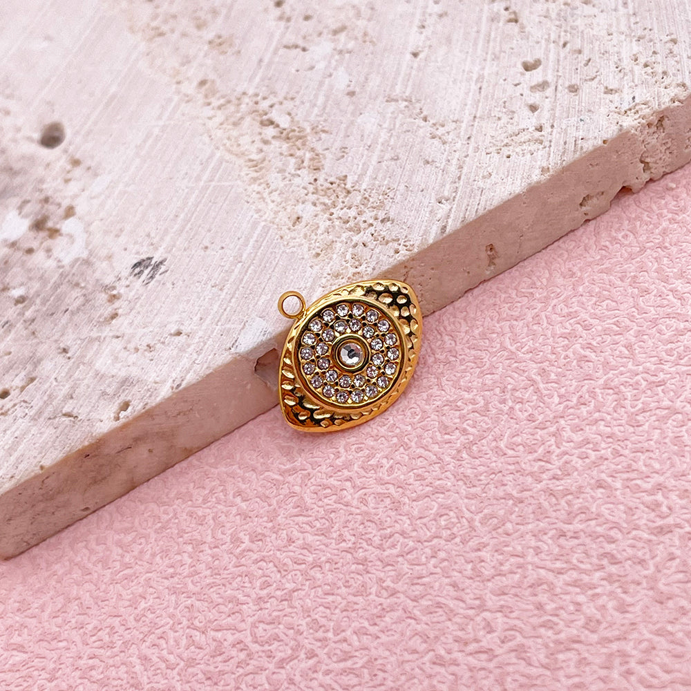 0722 Diamond eye charm