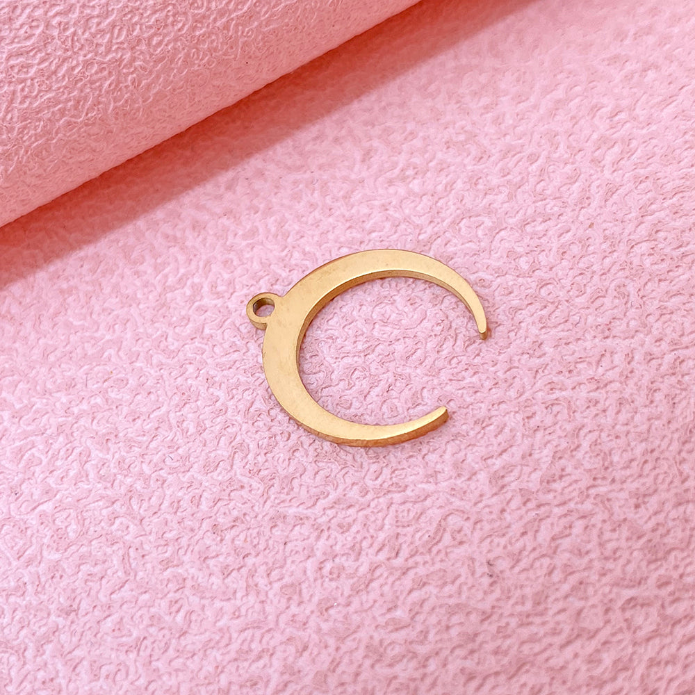 15mm Moon charm