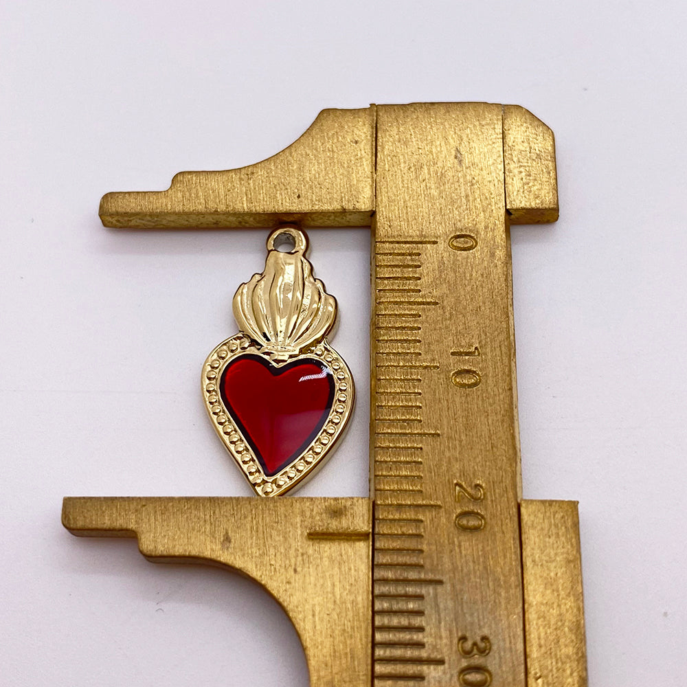 5712 Sacred heart charm