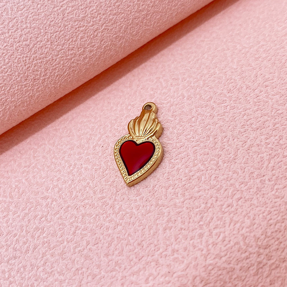 5712 Sacred heart charm