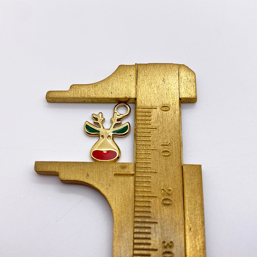 5641 Cute Rudolph charm