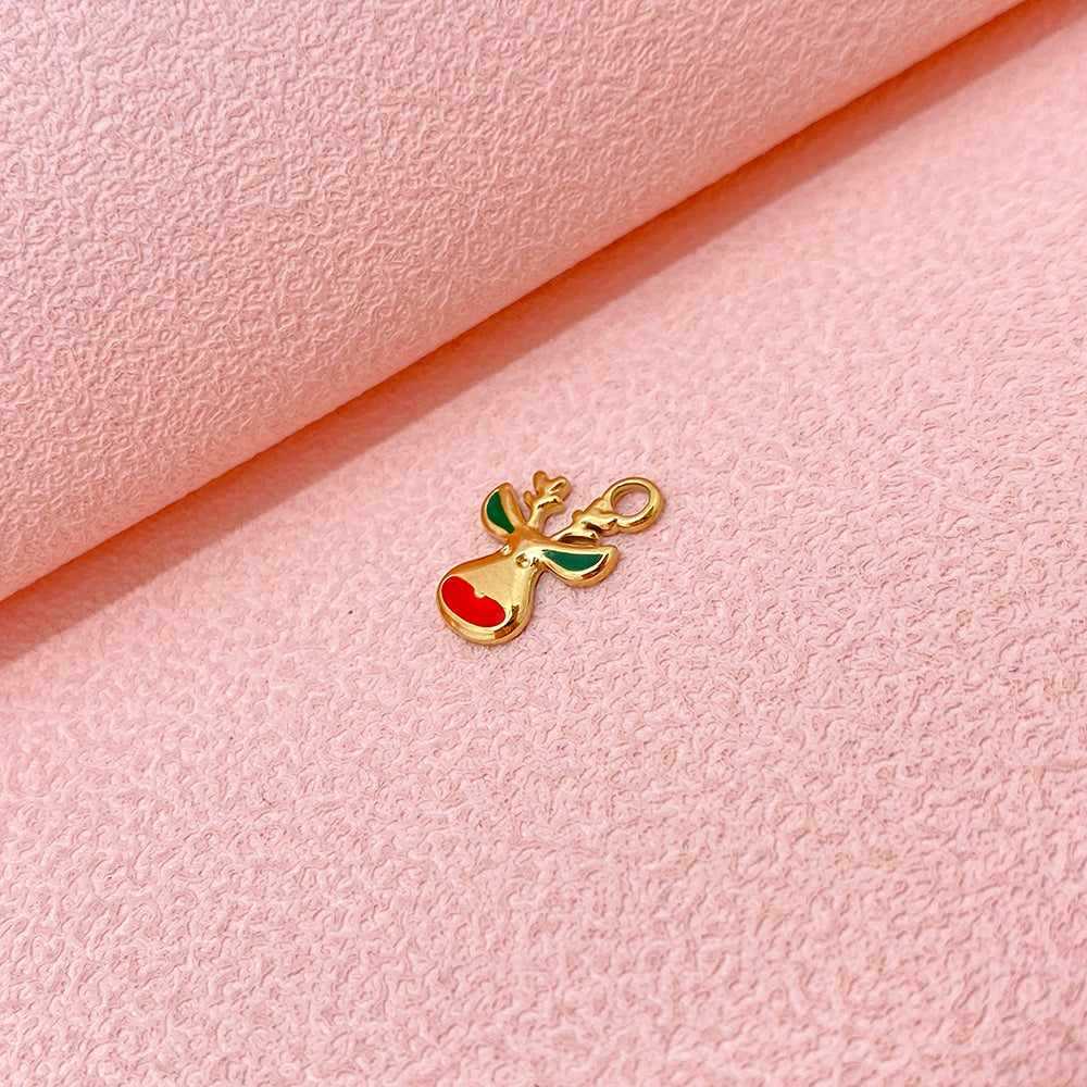5641 Cute Rudolph charm