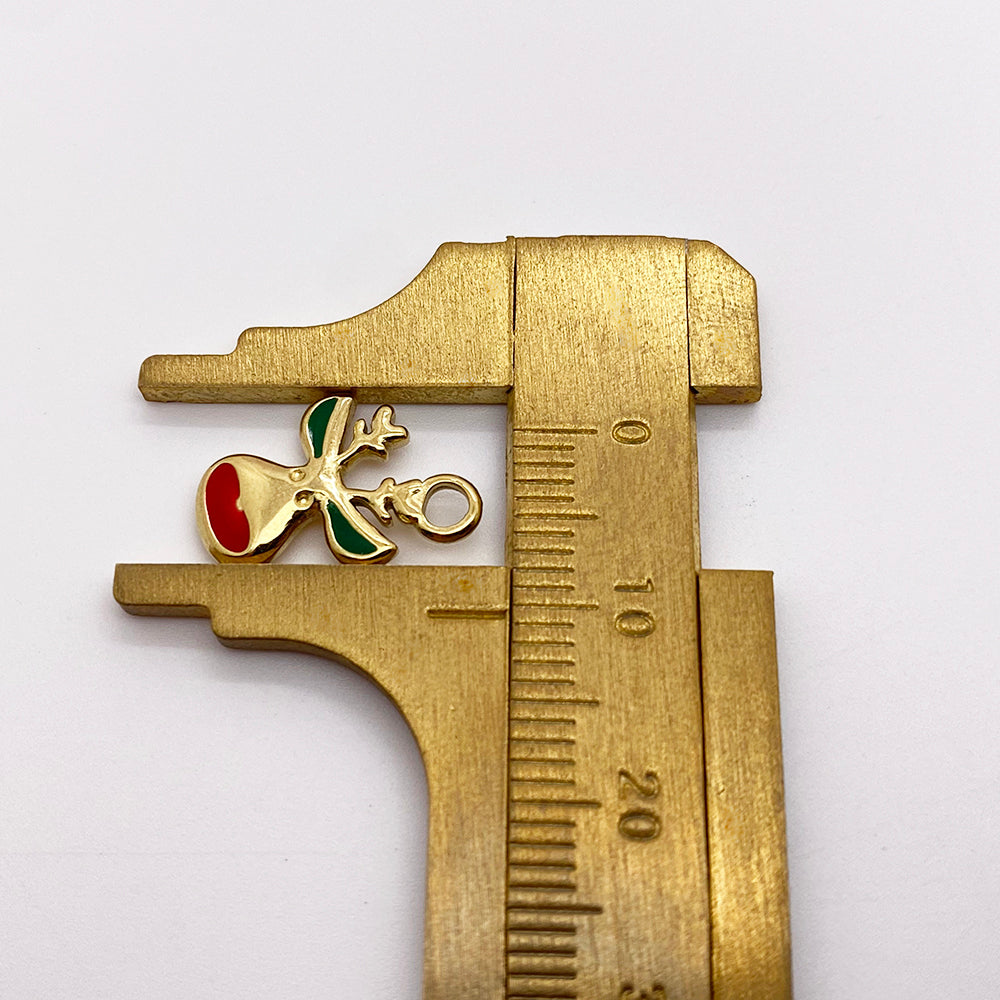 5641 Cute Rudolph charm