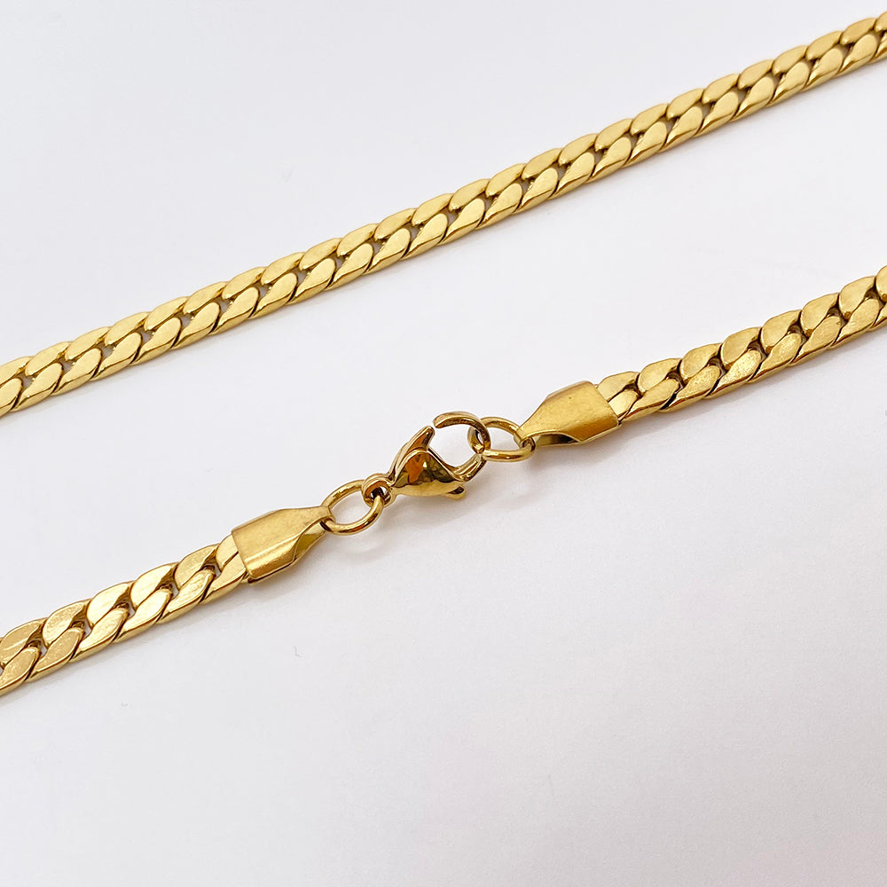 thick cut necklace
