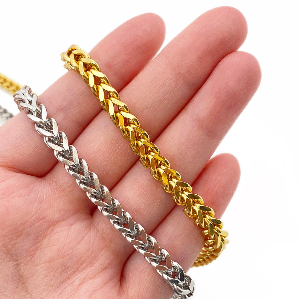 Square Wheat necklace