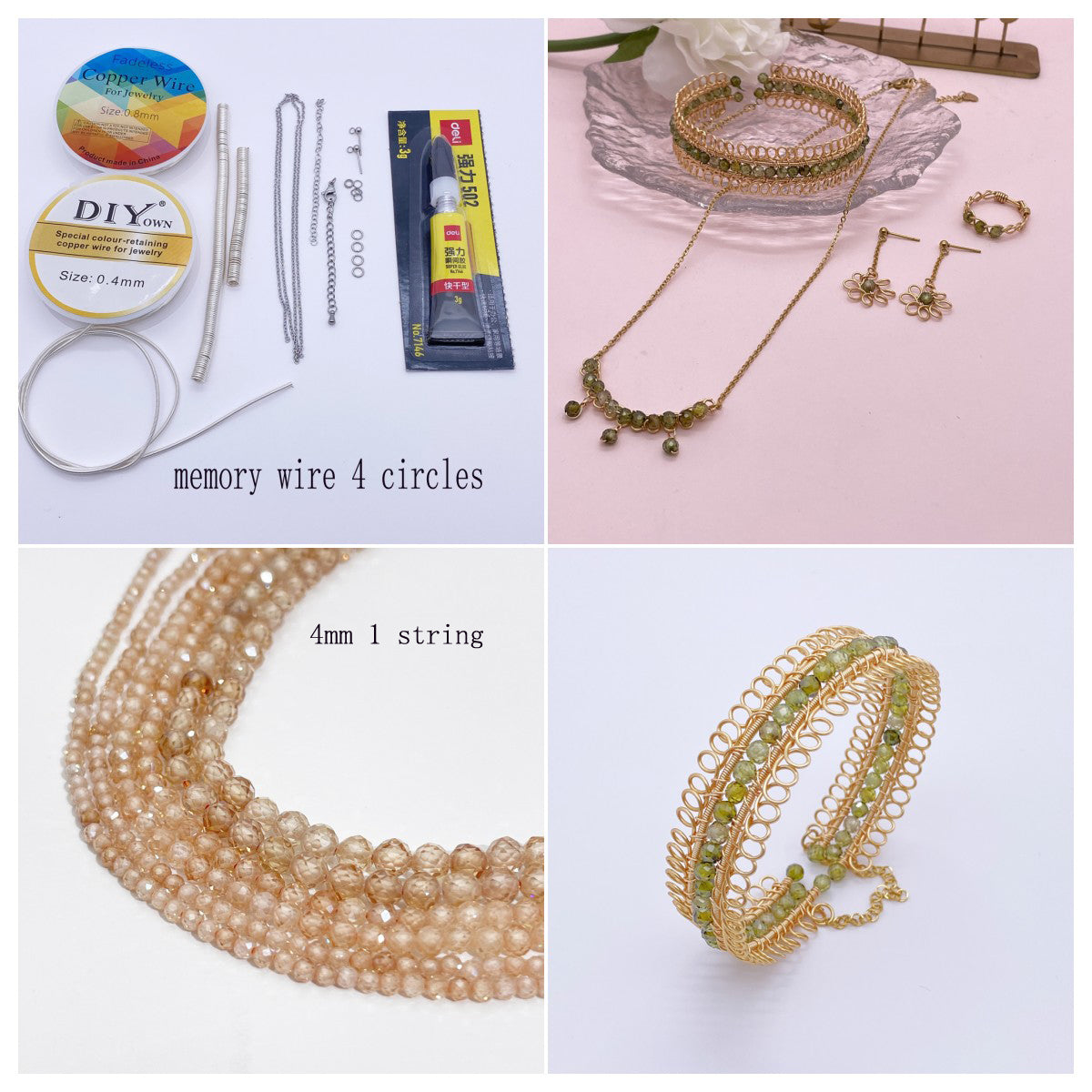 Kit 325 Lace bangle jewelry Kit