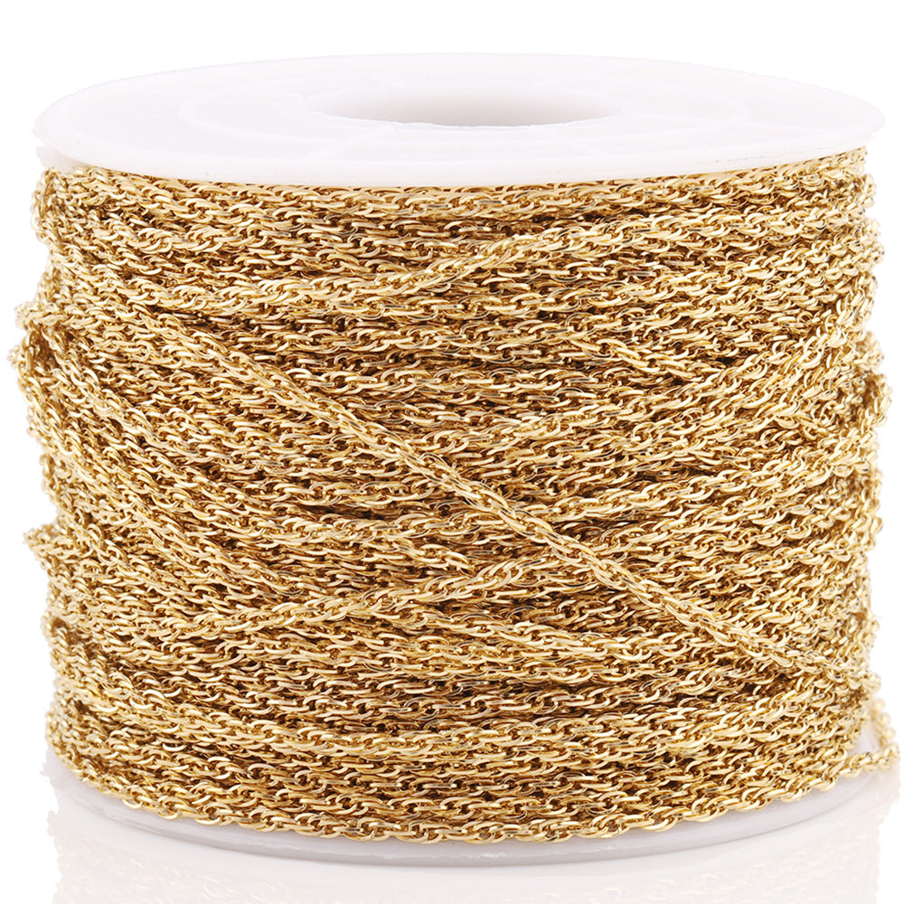 C1296 Twisted thread Chain in stainless steel for DIY