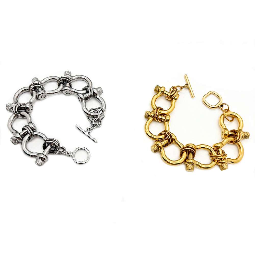 Stainless steel horseshoe buckle