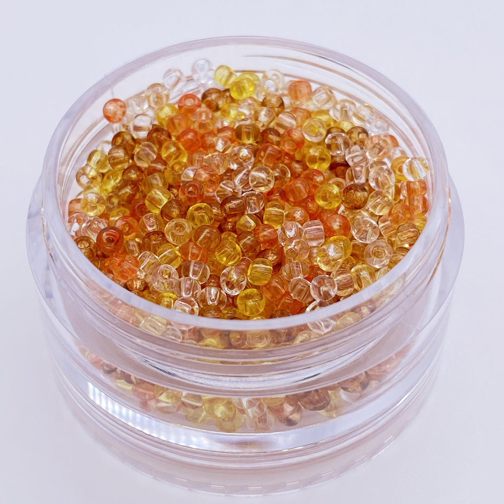 10g 2mm/3mm/4mm clear seed beads for diy bracelet necklace