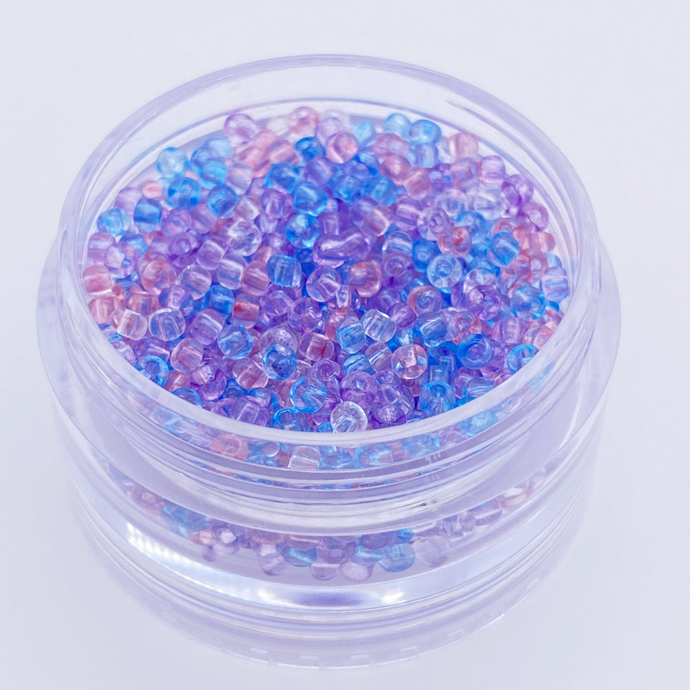 10g 2mm/3mm/4mm clear seed beads for diy bracelet necklace