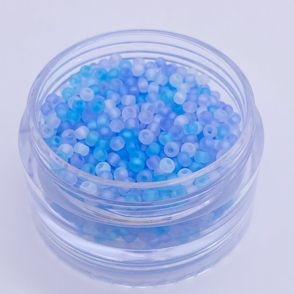 10g frosted beads for beads work jewelry making