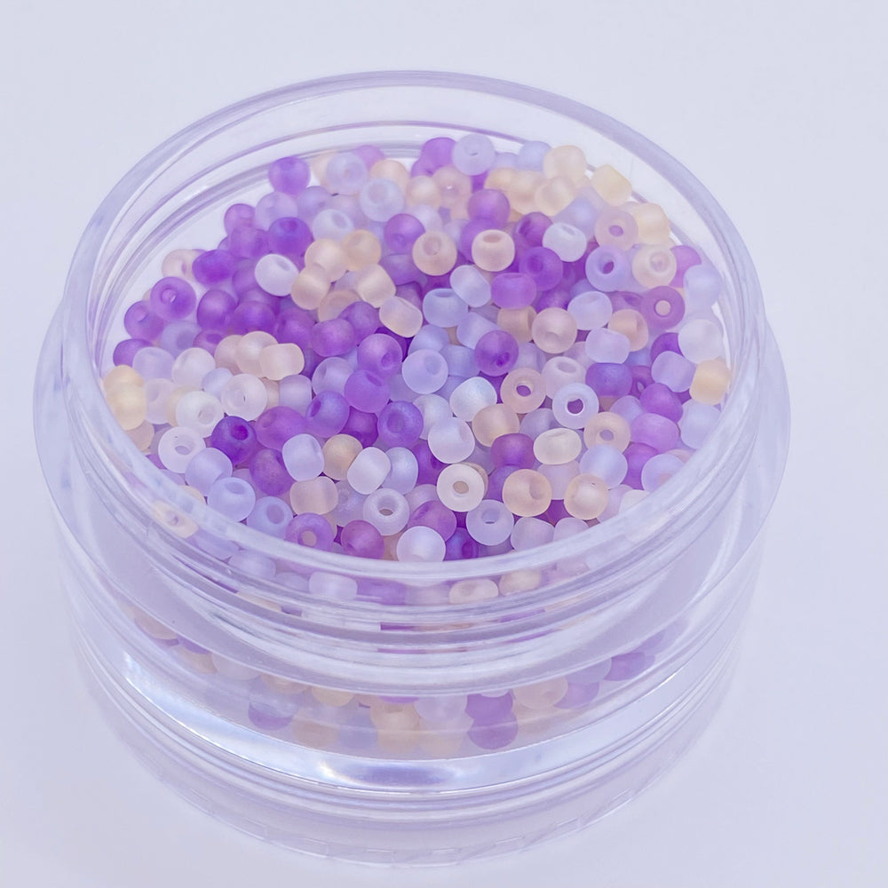 10g frosted beads for beads work jewelry making