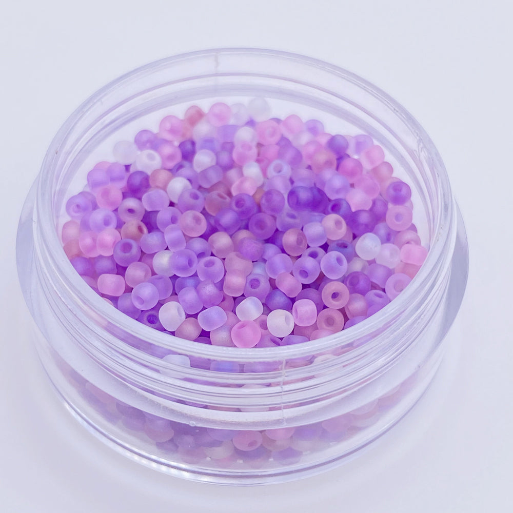 10g frosted beads for beads work jewelry making