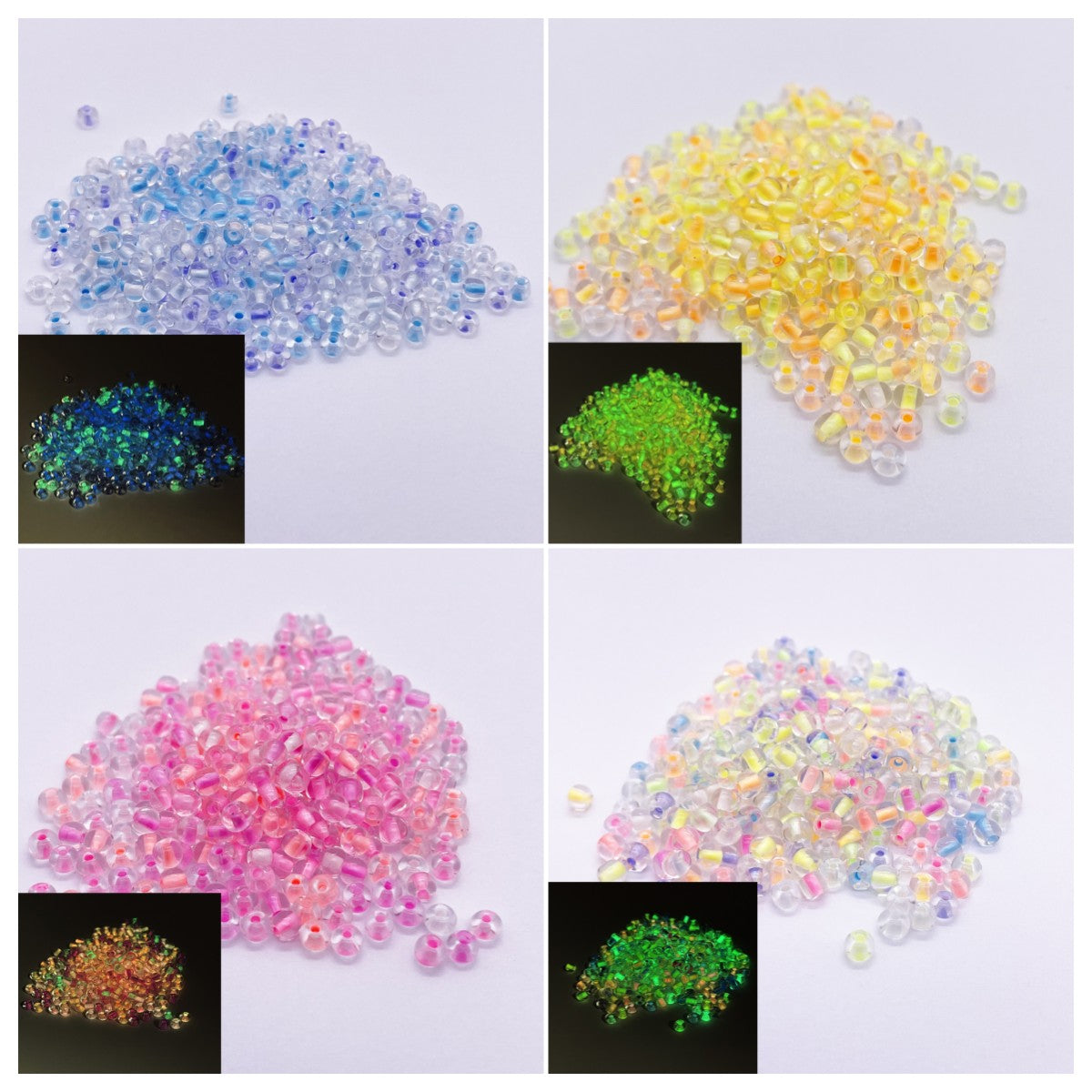 10g luminous seed beads Glow In Dark