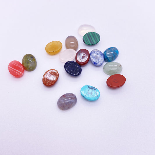 6*8mm Oval Owen shape Oblate stone cabochon