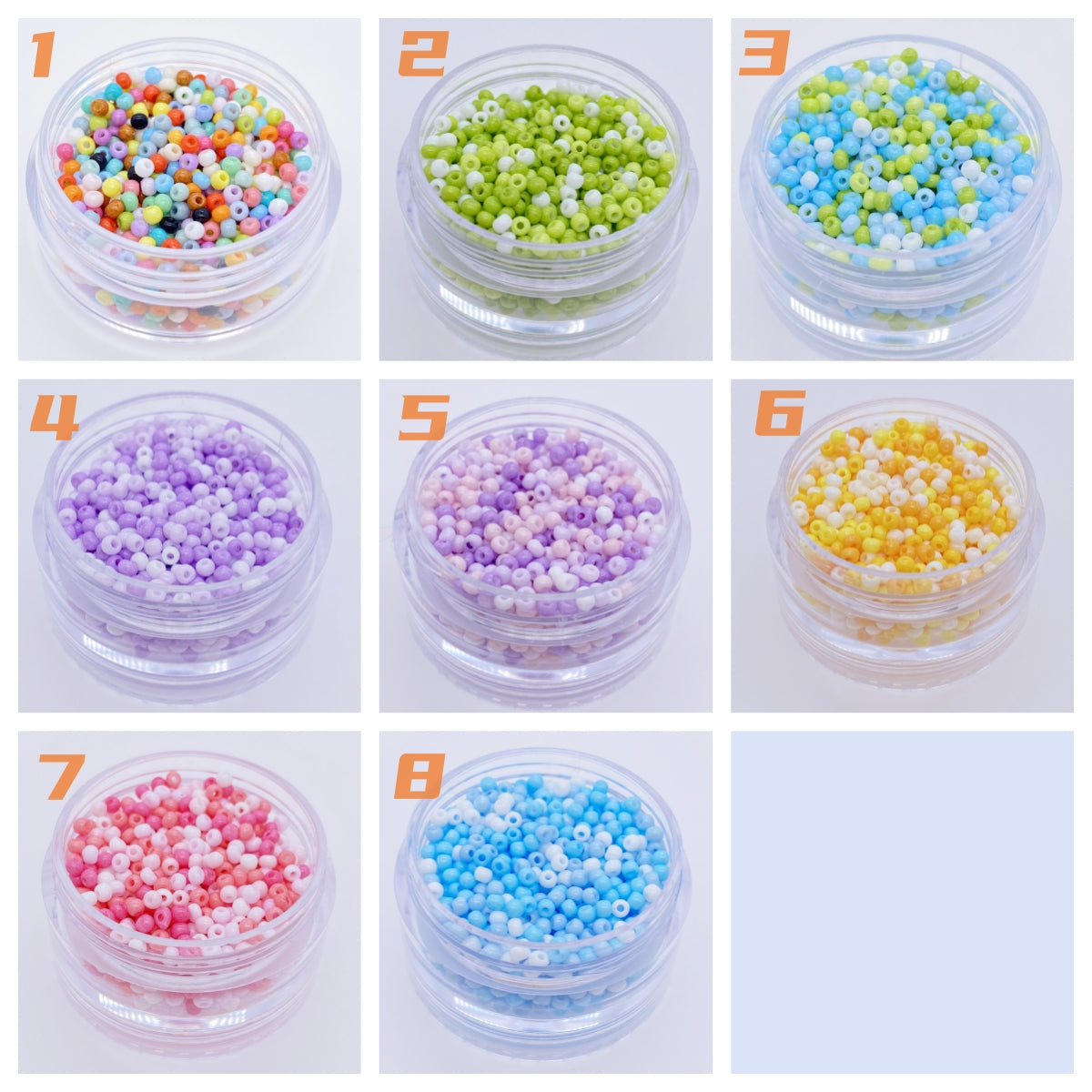 10g painting seed beads for beads work jewelry making