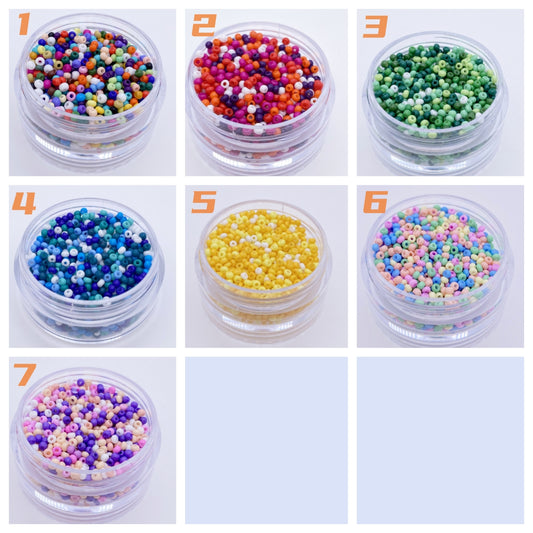 10g painting seed beads for beads work jewelry making