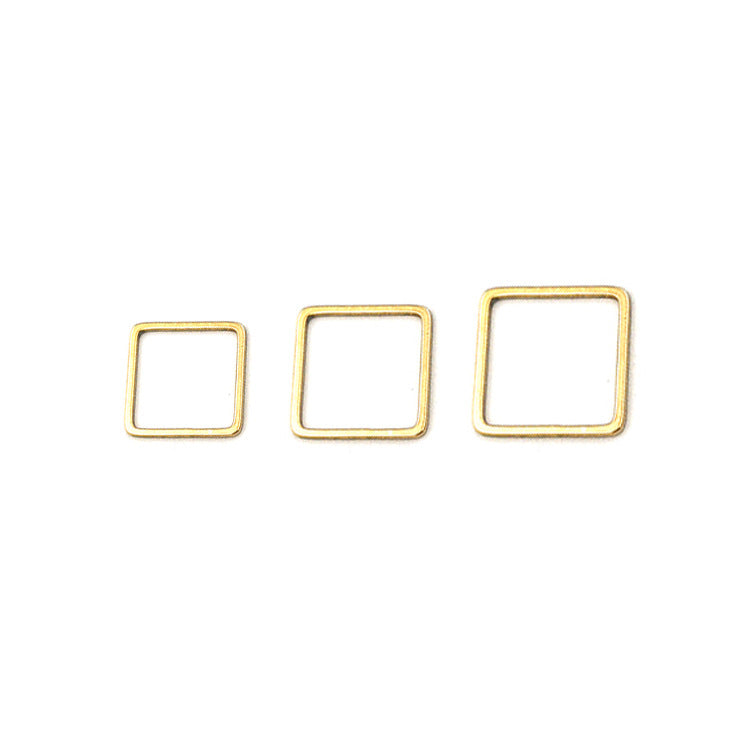 10pcs/pack Square hollowed-out for diy