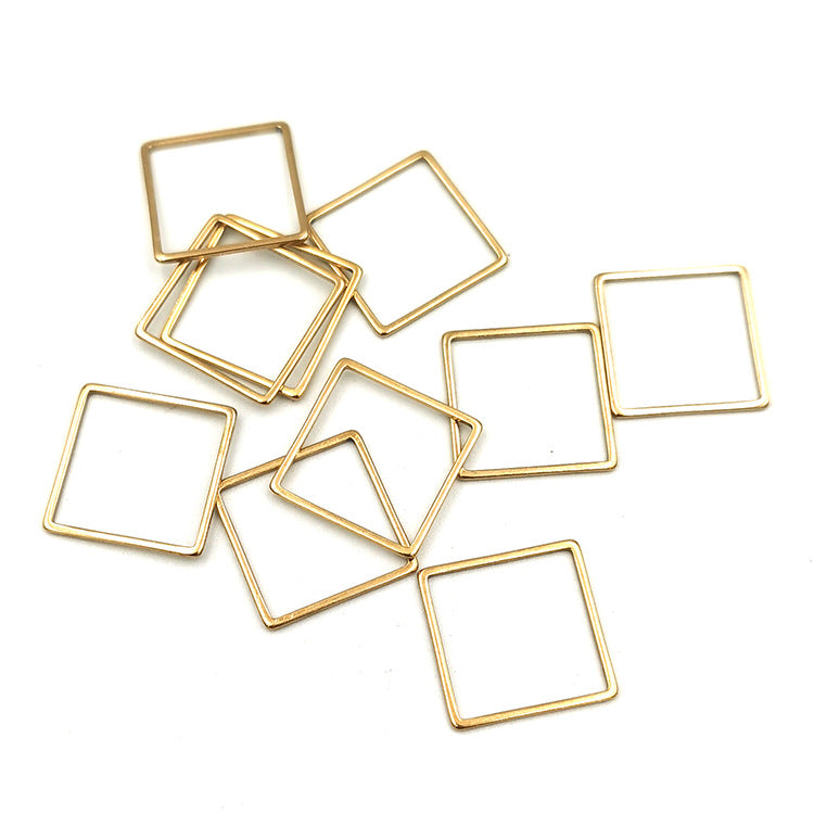 10pcs/pack Square hollowed-out for diy