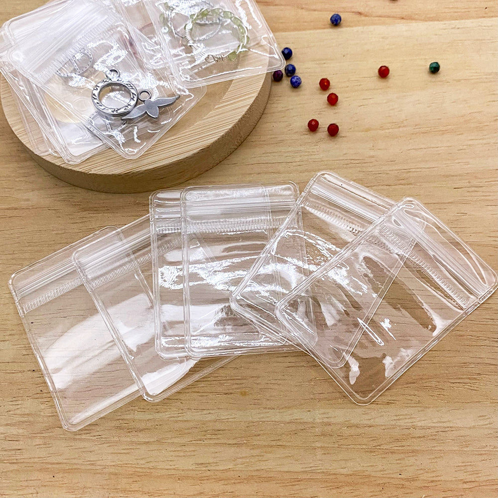 50 pcs/pack Recyclable PVC ziplock bag