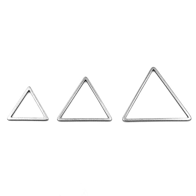 10pcs/pack Triangle hollowed-out for diy