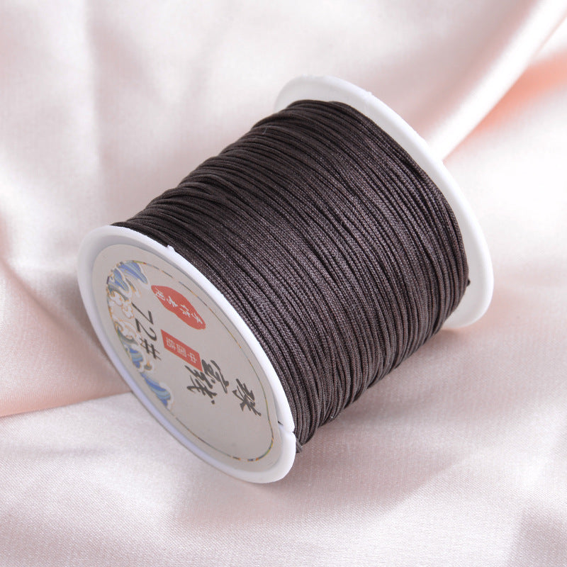 Nylon thread 0.8mm 72# total 50colors