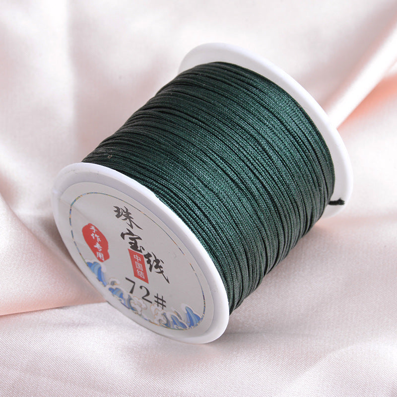 Nylon thread 0.8mm 72# total 50colors
