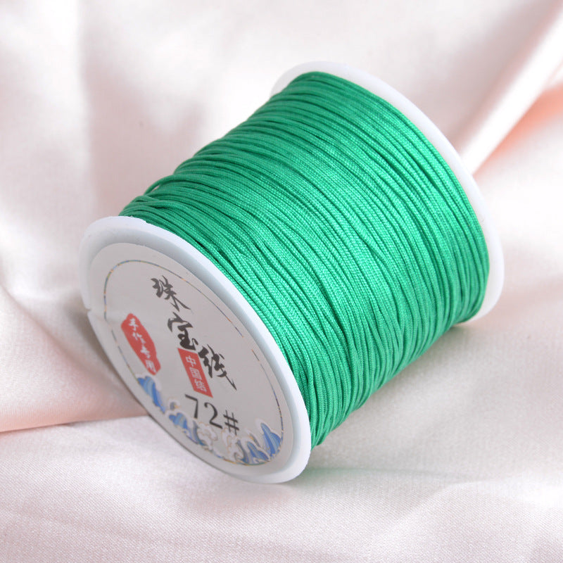 Nylon thread 0.8mm 72# total 50colors