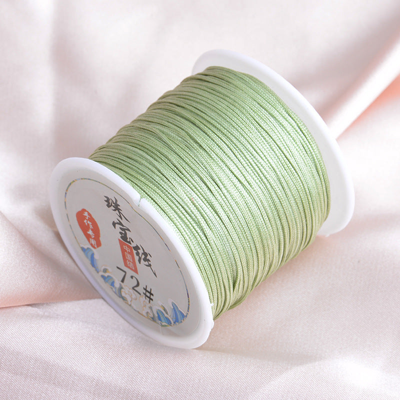 Nylon thread 0.8mm 72# total 50colors