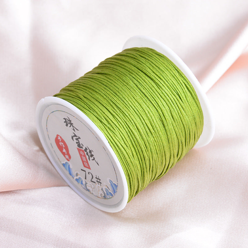 Nylon thread 0.8mm 72# total 50colors