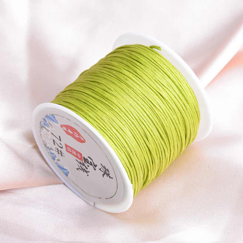 Nylon thread 0.8mm 72# total 50colors