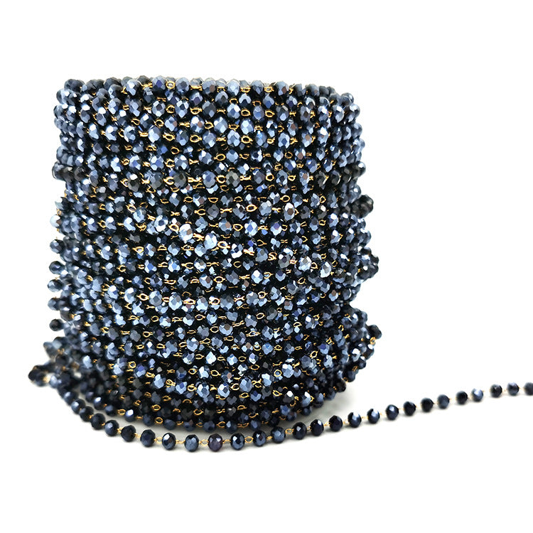 C1130 Handmade Chain with glass beads