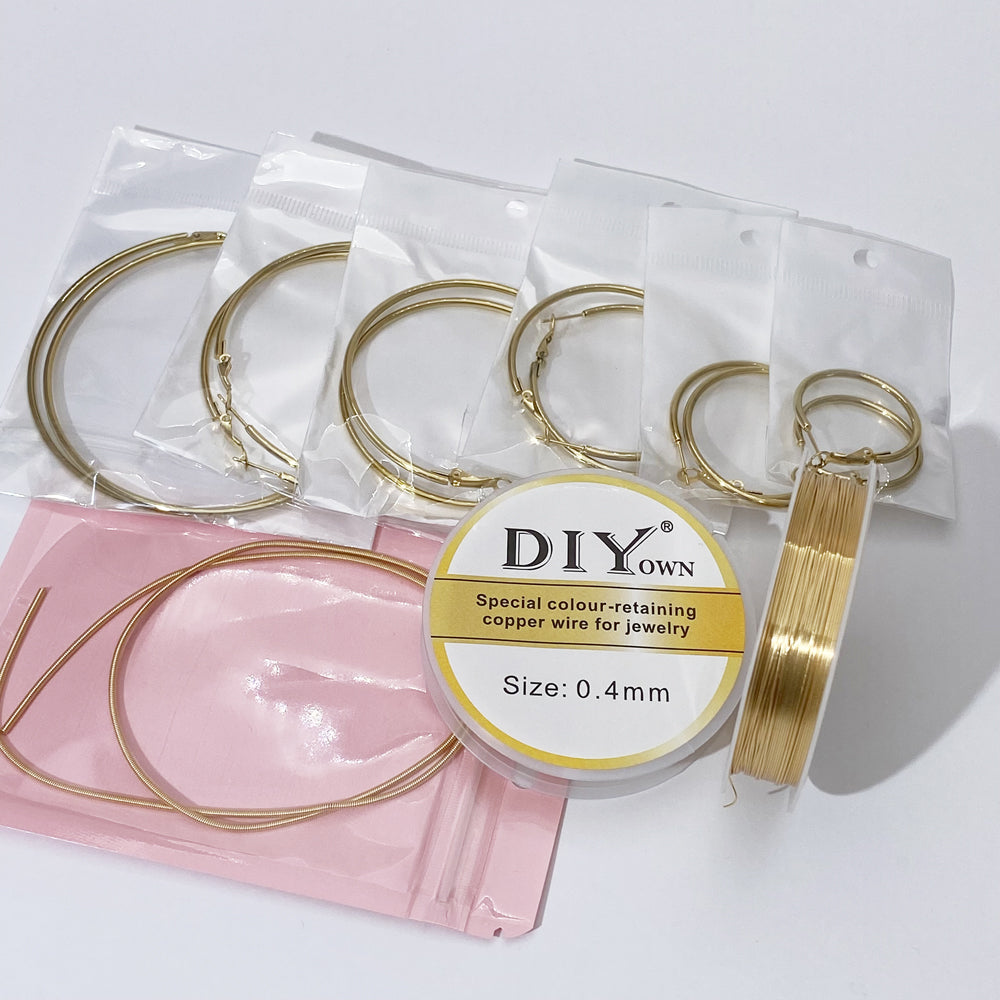 DIY KIT 03 Hoop Earring